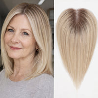 Rooted Light Blonde